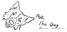Ask the dog Logo